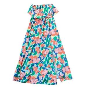 Japna Colorful Floral Maxi Dress